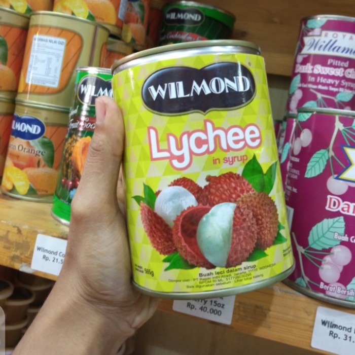 

Wilmond Lychee 565 gr/ Buah Leci Kaleng