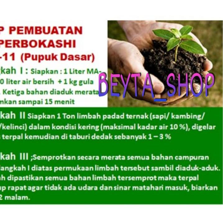 [PROMO 0YZ44] PUPUK ORGANIK MA11/ PUPUK CAIR MA11 NON KIMIA 1 LITER Model Terkini