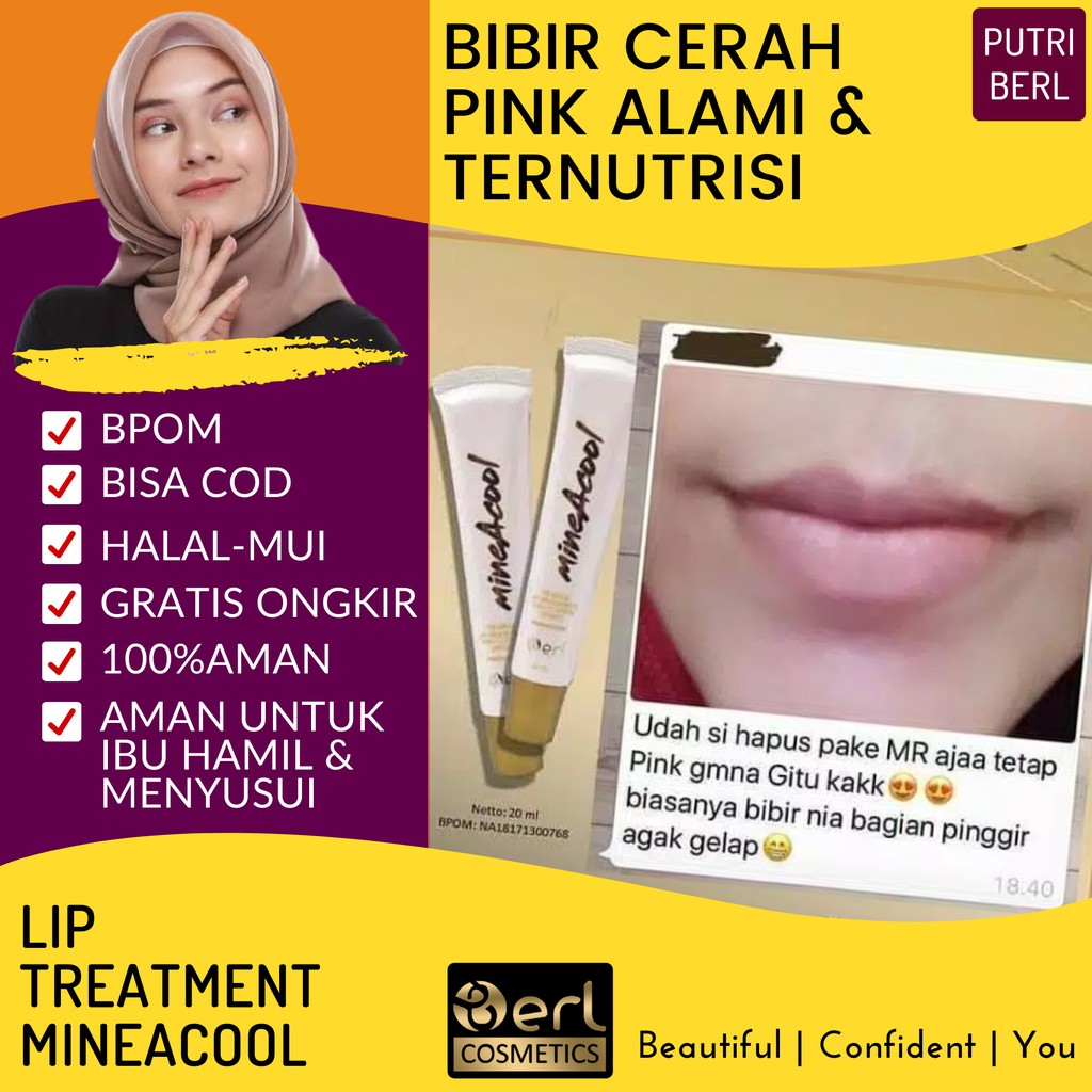 B Erl Lip Treatment dan Lip treatment mineAcool