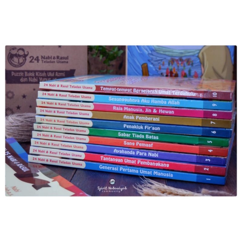 buku 24 nabi dan rasul sygma daya insani disc 35%