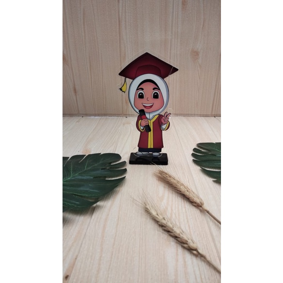 Plakat Akrilik Custom + box | Plakat Wisuda | Plakat Magang | Plakat KKN + BOX