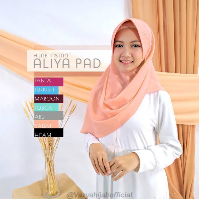 HIjab Instant Aliya Pad | Shopee Indonesia