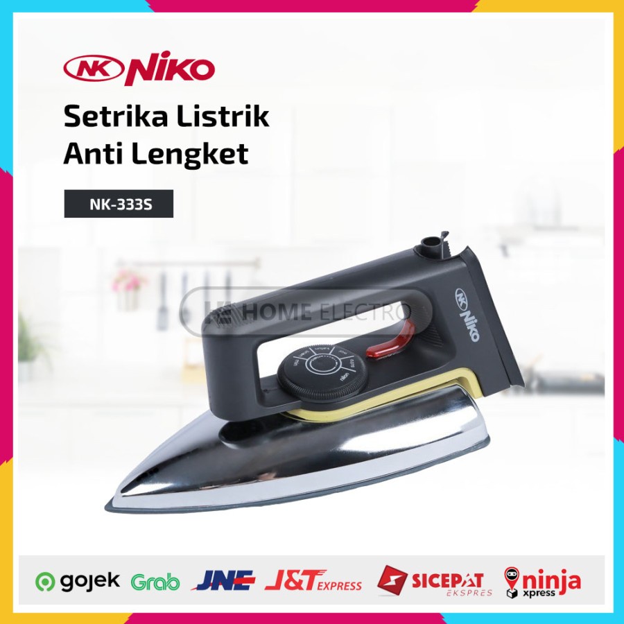 Niko NK-333S Setrika Listrik Anti Lengket Dry Iron NK 333S