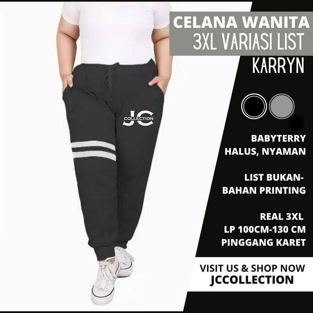 Celana Jogger Wanita Big Size Pria Karrinna JCCollections