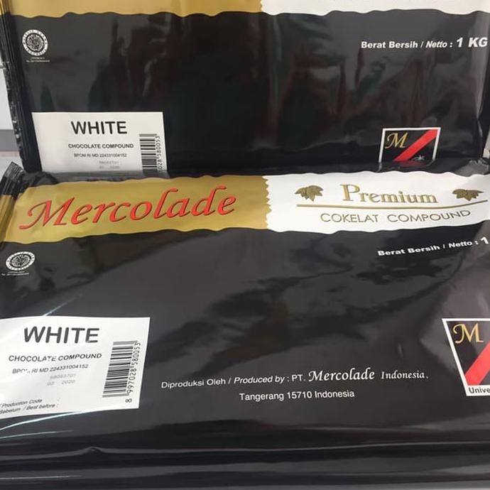 

Mercolade Premium Dark Coklat Compound / dcc cooking chocolate 1 KG - DARK