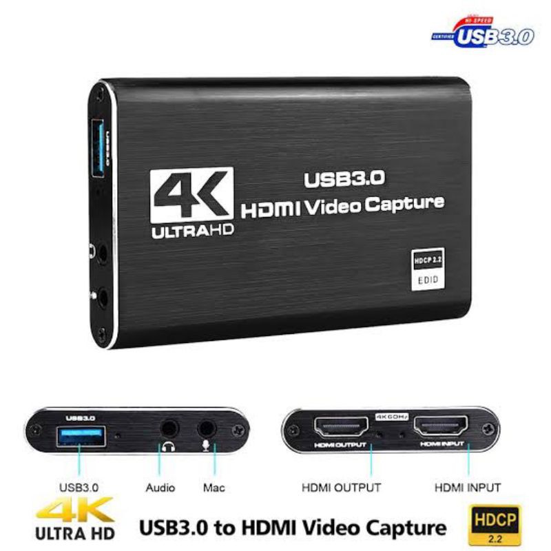 Hdmi video capture USB 3.0 4k / HDMI Vidio capture USB 3.0