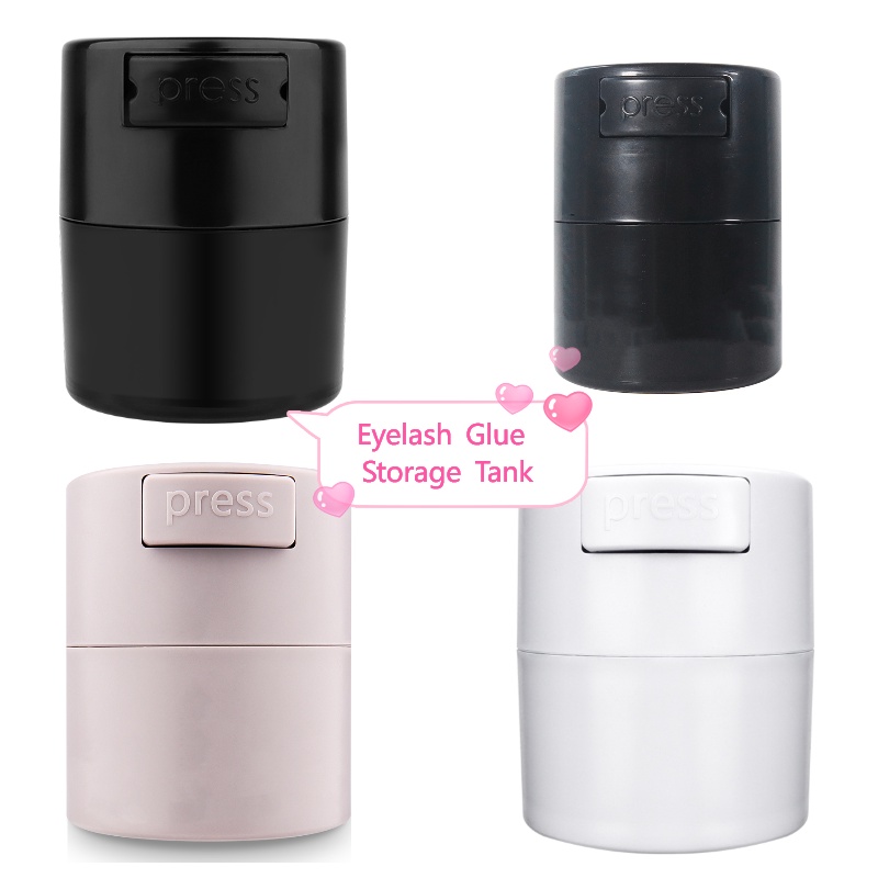 2 / 3 Botol Penyimpanan Lem Bulu Mata Extension