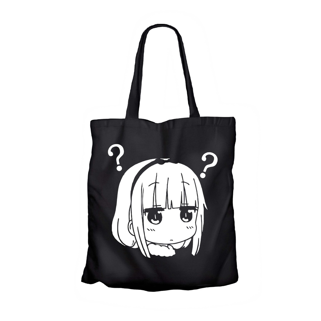 Tote bag anime sticker KANNA KAMUI - MISS KOBAYASHI'S DRAGON MAID material canvas