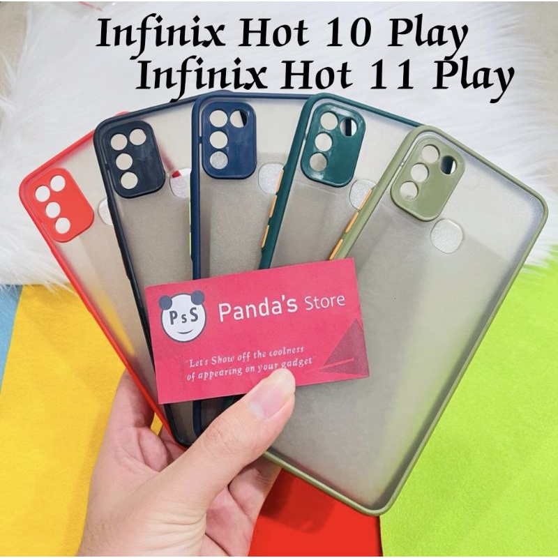 Case Infinix Hot 10 , Hot 10 Play , Hot 11 Play My choice Original + Ring Kamera / Pelindung Kamera (PsS)