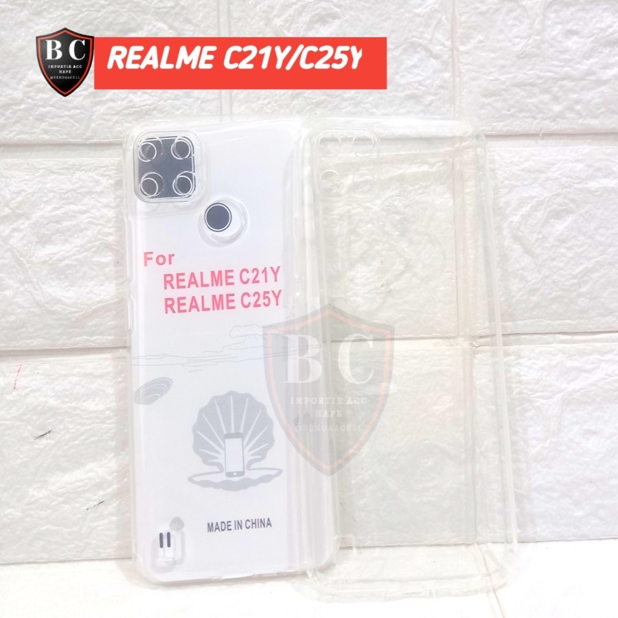 SOFTCASE CLEAR HD PREMIUM REALME C35 C33 REALME C11 2021 / REALME C20 REALME C21Y REALME C2