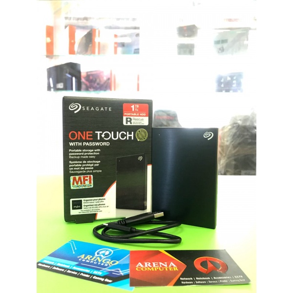 Seagate ONE TOUCH 1TB BLACK