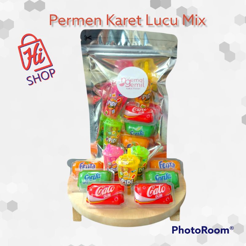 Jual Permen karet lucu Mix / Gummy Candy Mix (harga per pack) Shopee