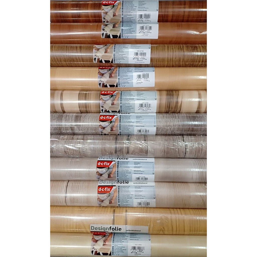 GROSIR STIKER  STICKER DCFIX DC FIX MOTIF  KAYU  100CM 