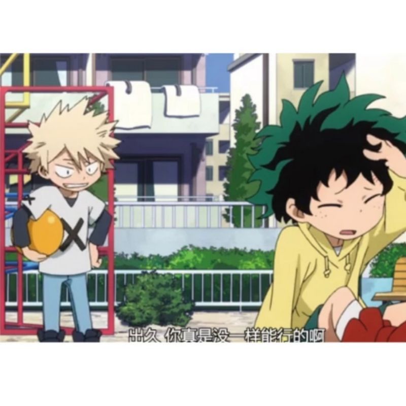 Baju T shirt Anime Boku No Hero Academia BAKUGO child Sablon X