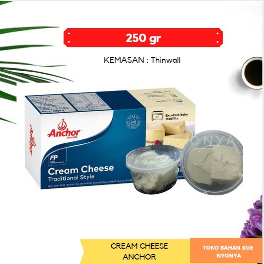 

ANCHOR CREAM CHEESE Krim Keju 250gr