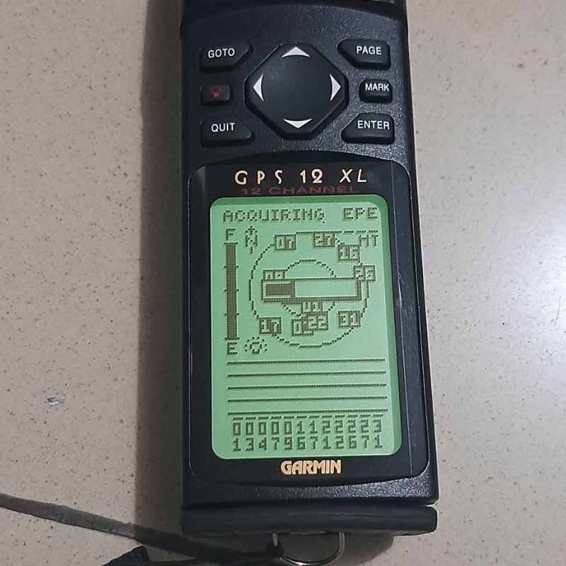 Gps garmin 12XL Second/bekas mulus Original