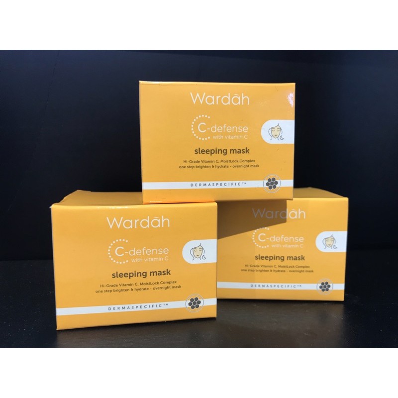 Wardah C-defense Sleeping Mask
