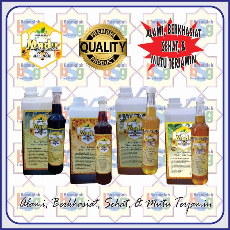 

[PROMO] Madu Basmalah 1 Kg - Madu Murni Asli 100% Raw Honey
