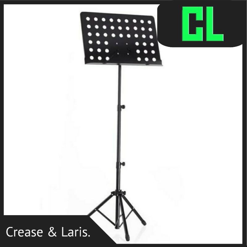 Crease Book Stand Music Stand Book Stand Buku Musik Dudukan Buku