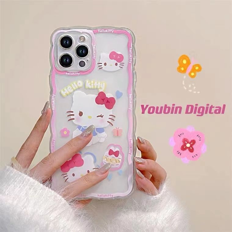 Soft Case Desain Kucing Untuk IPhone 13pro 12promaxSE2 2020 / 11 Pro MAX / 6S / 7 / 8plus / XR