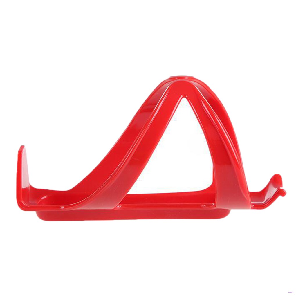 Bike Water Bottle Cage Mountain Bicycle Road Cycling Frame Mount Drinks Bottle Plastic Holder Bracket, Red