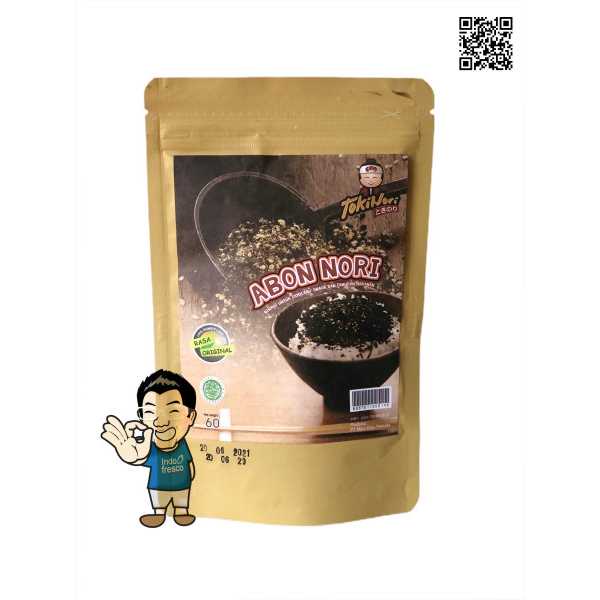 

Terlaris Tokinori Abon Nori- Topping Seaweed Rumput Laut 60 g