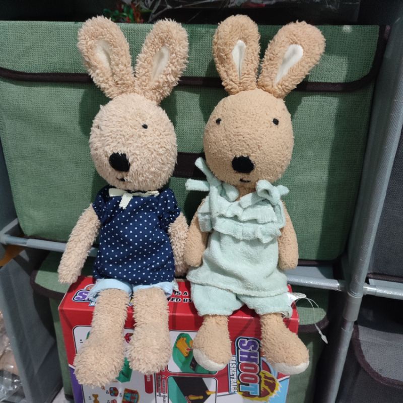 Boneka Preloved Impor Kelinci Le Sucre Leisure Lesur