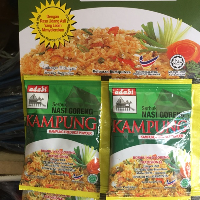 

ADABI Serbuk Nasi Goreng Kampung 2 saset