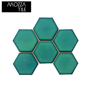 INDAHKERAMIK Mosaic Mozaic Mosaik MOZZA Hexa Grande Tosca  