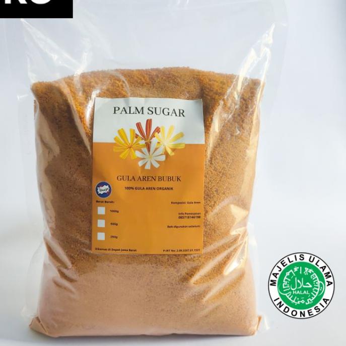 

11.11 Promo >> gula aren bubuk 1 kg organik palm sugar gula semut organik asli petani