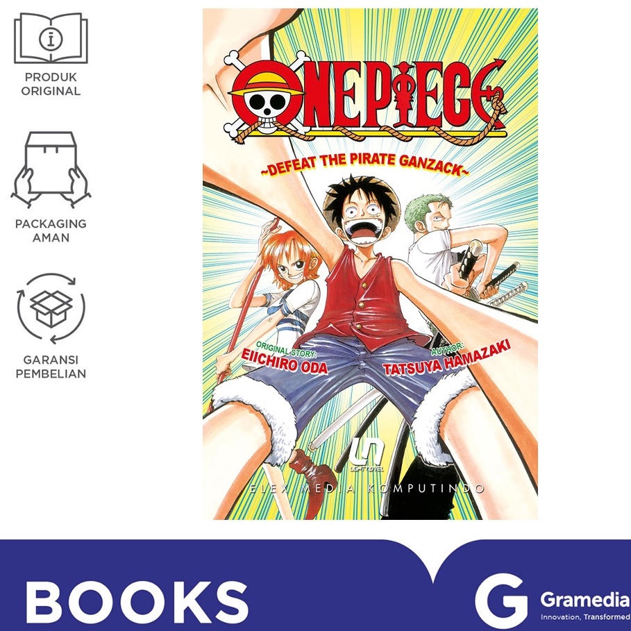 Light Novel One Piece: Defeat The Pirate Ganzack-1