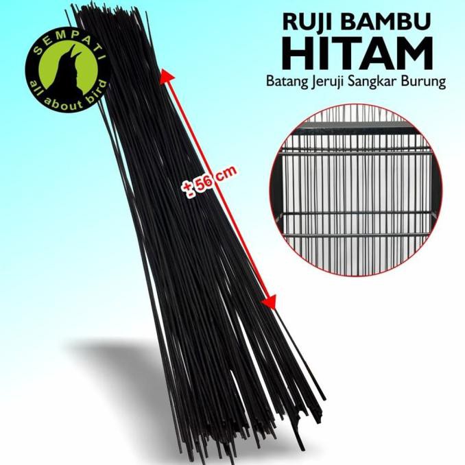 Batang Ruji Bambu Jeruji Sangkar Burung