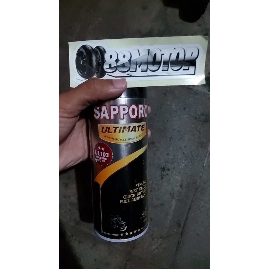 SAPPORO ULTIMATE UL103** Majestic Red HP 400 ml (harga offline 60rb/pc beli banyak lebih murah)