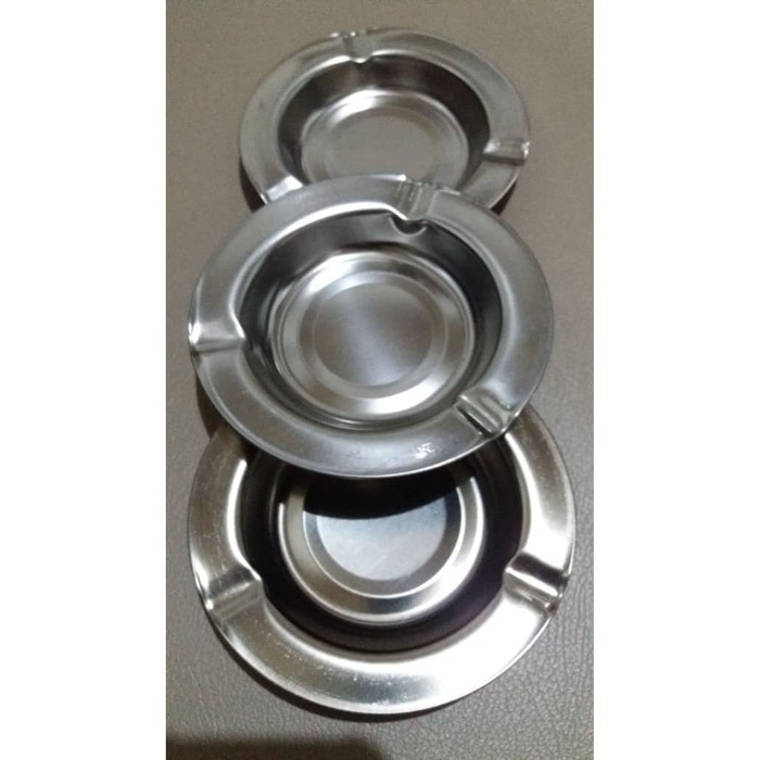 Asbak Stainless ,  Asbak Bulat