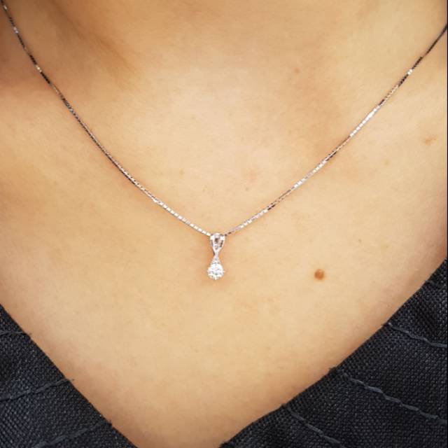 Liontin berlian frank and co