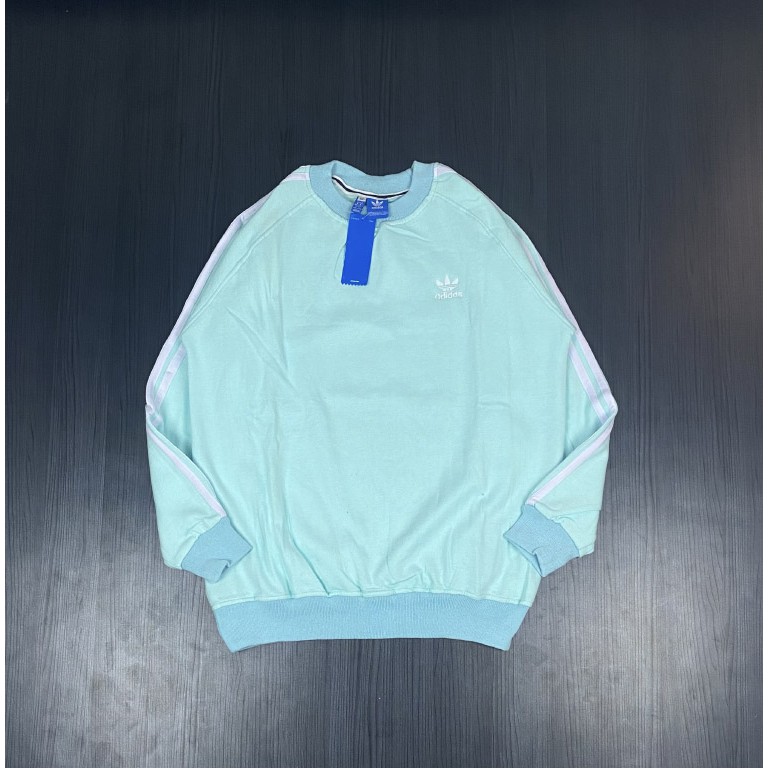 Crewneck adidas biru muda/langit