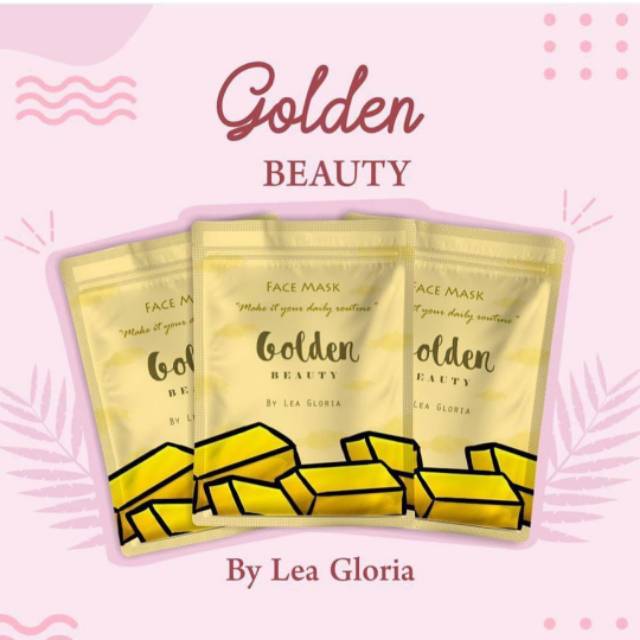 [Ndy.care] Masker By Lea Gloria Golden