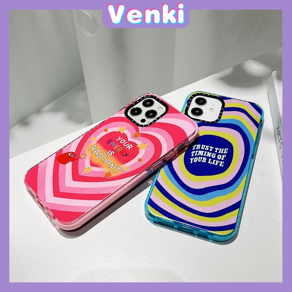 iPhone Case Thick Silicone Soft Case Clear Case Shockproof Camera Protection Heart Gradient Compatible For iPhone 11 iPhone 13 Pro Max iPhone 12 Pro Max iPhone 7 Plus iPhone xr