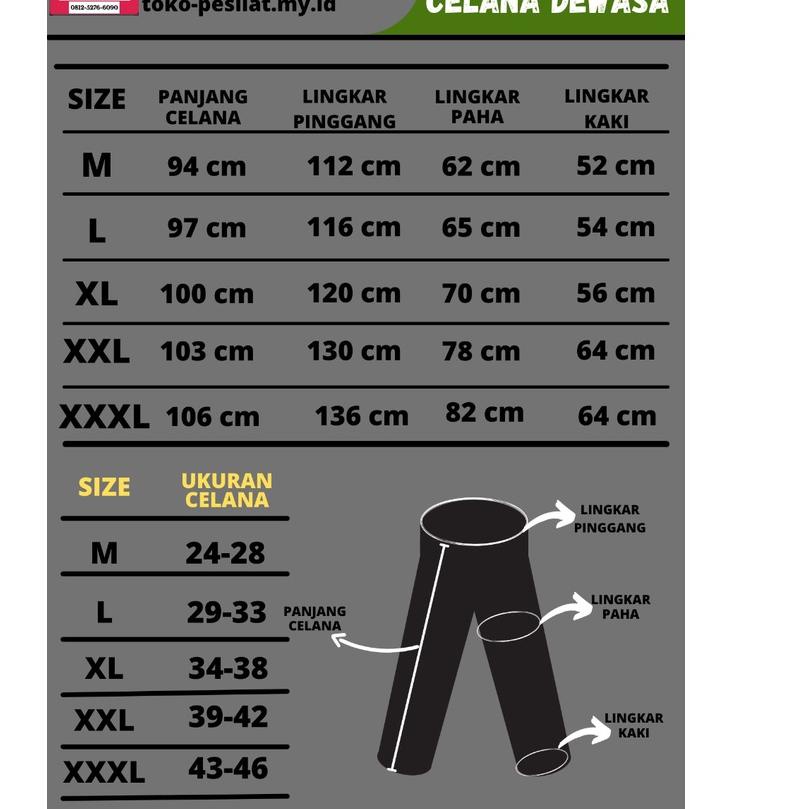 Barang Pilihan.. Celana Silat - Celana Silat Bordir - Celana Silat Hitam - Bordir Harimau - Celana P