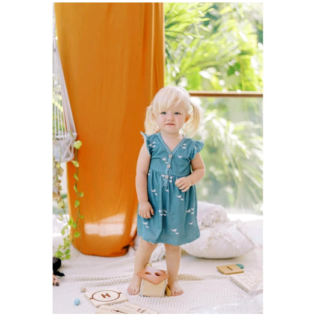 BOHOPANNA RUFFLE DRESS / DRESS BAYI