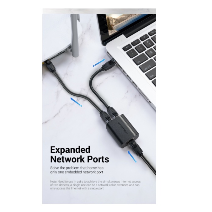 Vention Splitter RJ45 UTP ADAPTOR SPLIT KABEL