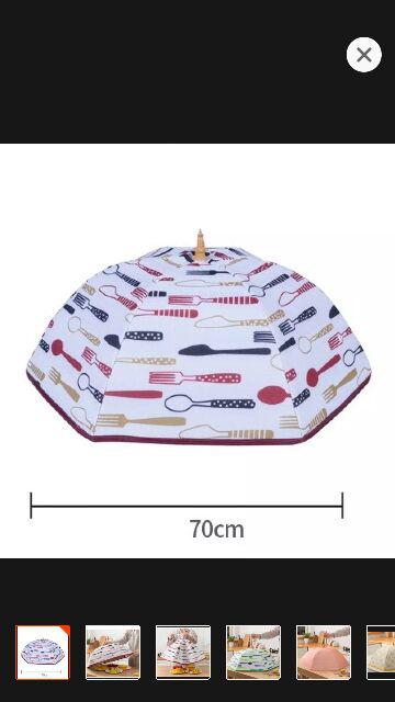 Tudung Saji Lipat Besar Tudung Saji Penahan Panas Tudung Saji Besar Penghangat Makanan 004