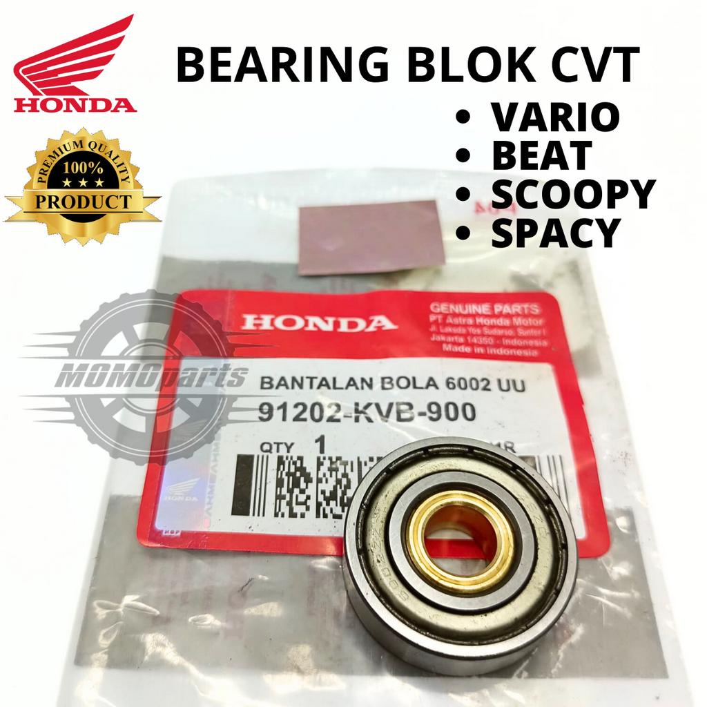 ORIGINAL BEARING LAHAR BLOK CVT BEAT HONDA KVB MATIC KLAHAR BLOCK HB 6002 RS BANTALAN BOLA VARIO SCO