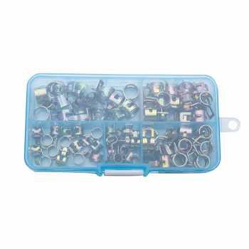 Murah Alloet Penjepit Selang Ledeng Pipe Clamp Fastener 6-10mm 75PCS HW105