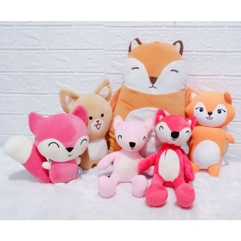 boneka rubah fox