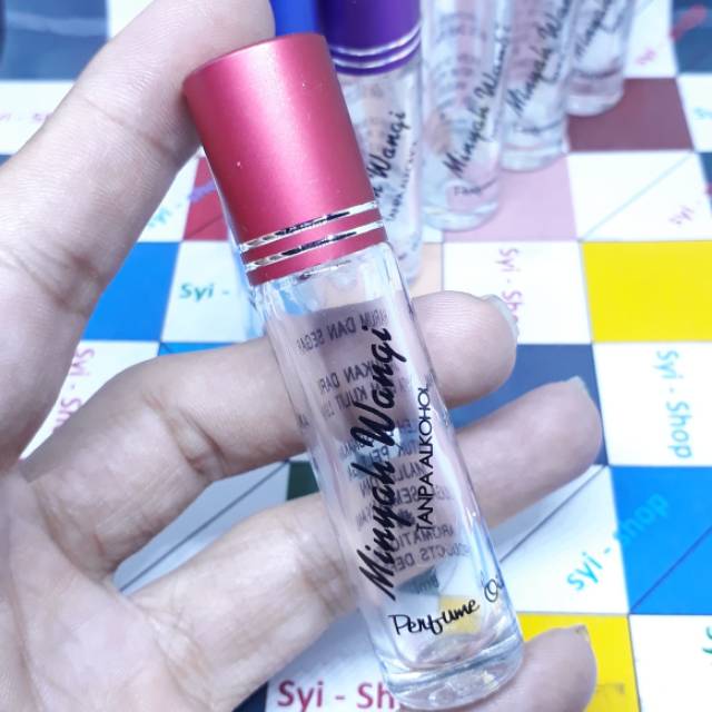 Botol Parfum Roll On 8 ml Print Label Minyak Wangi