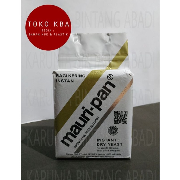 

Ragi kering instant Mauri-pan 500 gram