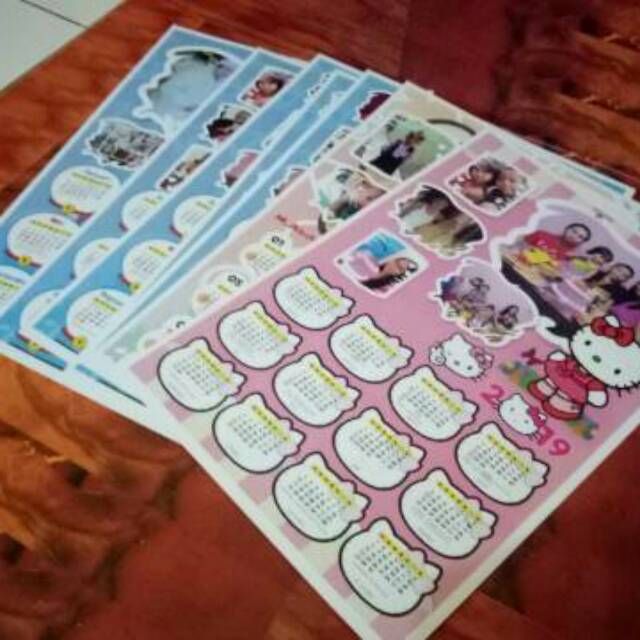 

Kalender Foto Dinding A3+ Custom by request Terima Reseller / Dropship