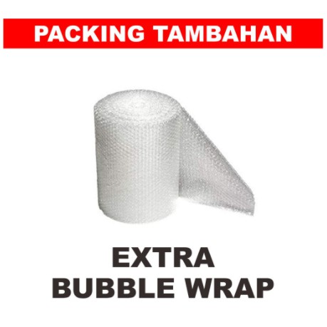 

EXTRA BUBBLE WRAP PACKING TAMBAHAN