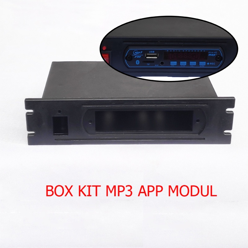 BOX KIT MP3 APP MODUL PLASTIK KOTAK MP3 MODUL KIT APP